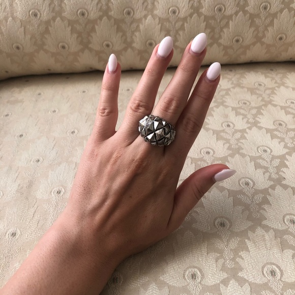 Geometric Statement Ring - Picture 4 of 5